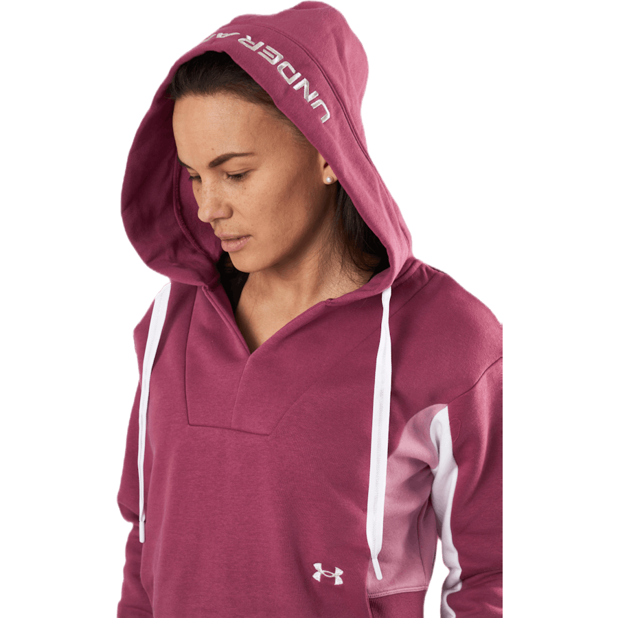 Rival Fleece EMB Hoodie Pink