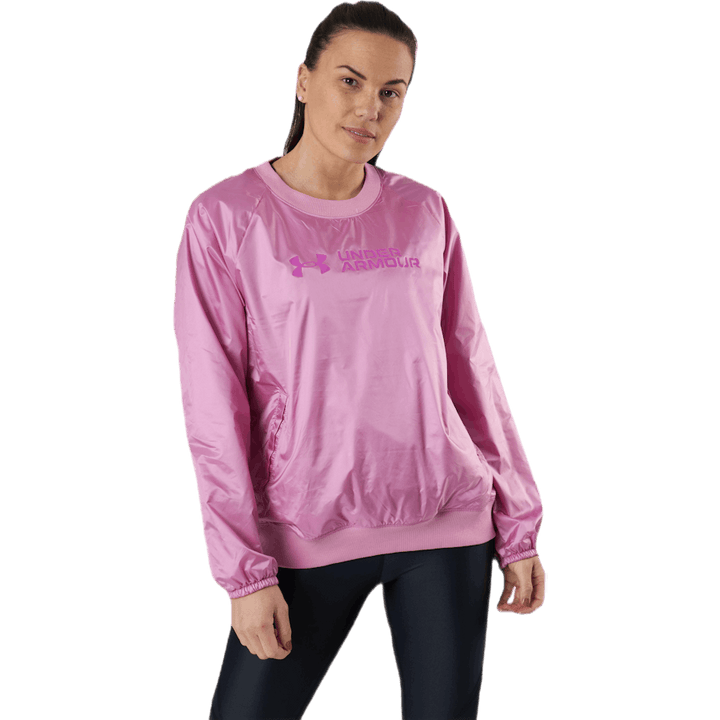 Recover Woven Shine Crew Pink