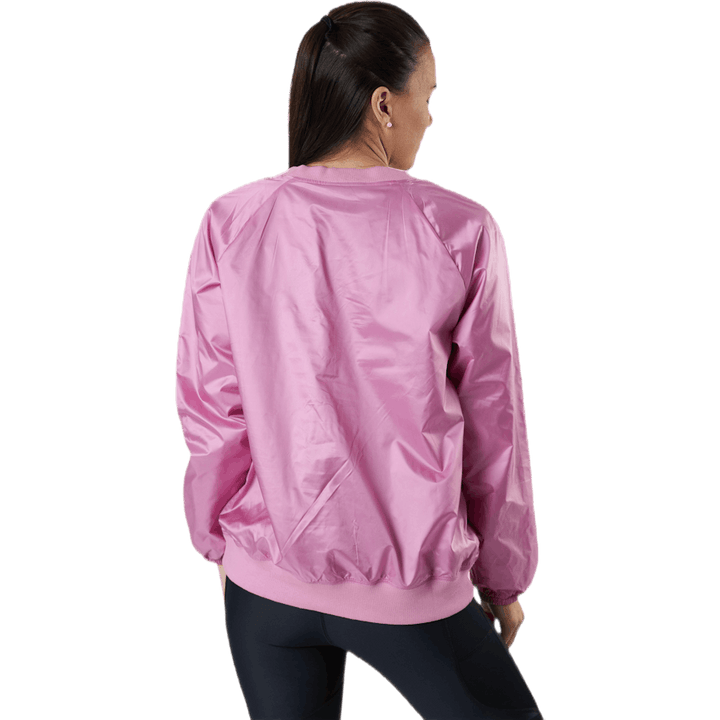 Recover Woven Shine Crew Pink