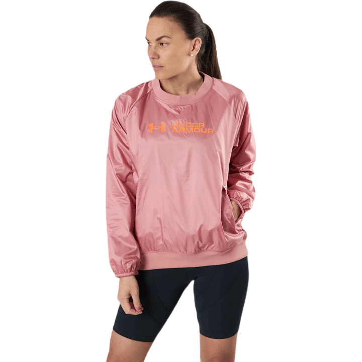 Recover Woven Shine Crew Pink