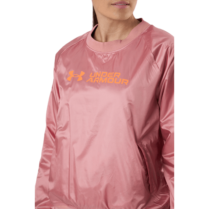 Recover Woven Shine Crew Pink