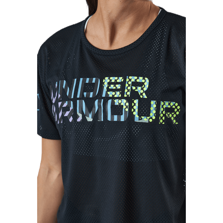 Mesh Geo Graphic SS Black