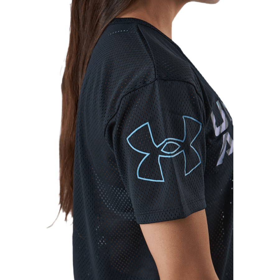 Mesh Geo Graphic SS Black
