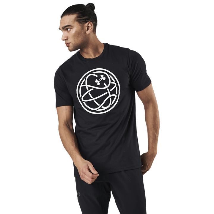 Hoops Icon Tee Black