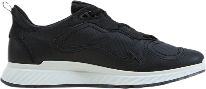 ST.1 Laced Shoes Black
