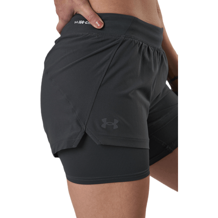 Iso Chill Run 2N1 Short Grey