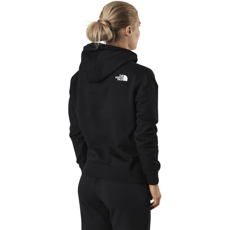 Light Drew Peak Hoodie Black