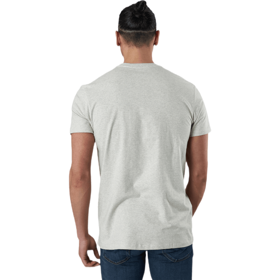Pocket Label Tee White
