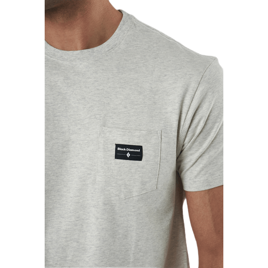 Pocket Label Tee White