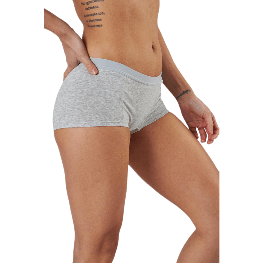 Mia Solid Minishorts 3-Pack White/Black