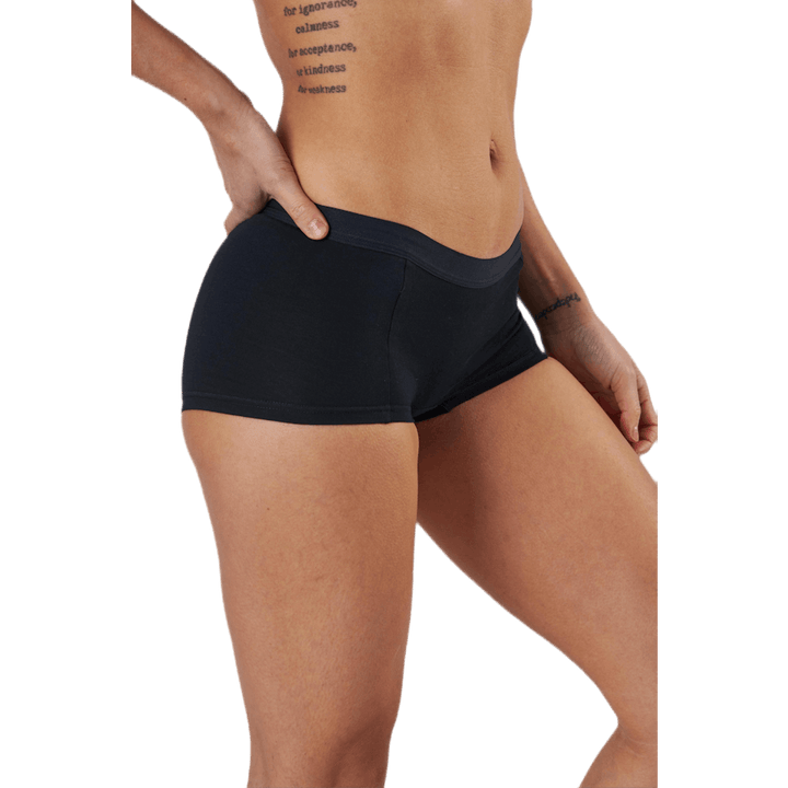 Mia Solid Minishorts 3-Pack White/Black