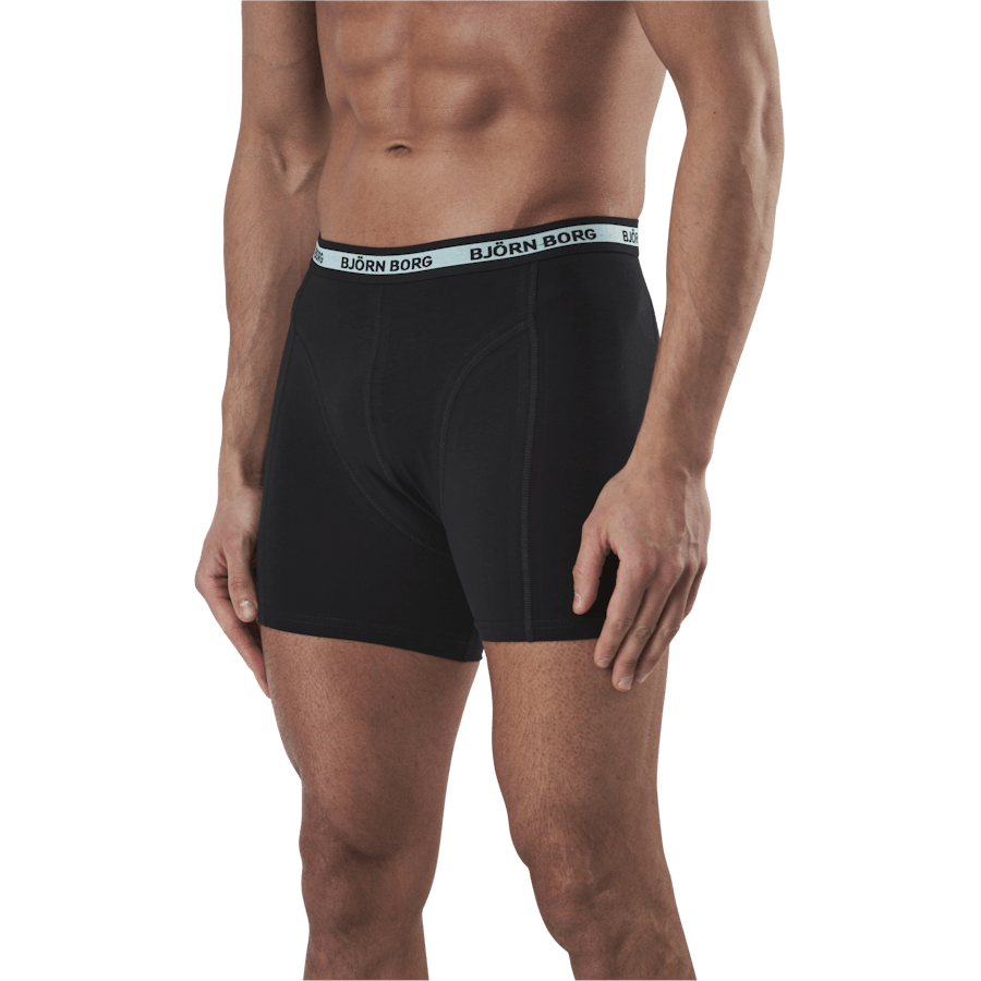 Sammy Solid Multi 7-Pack Black