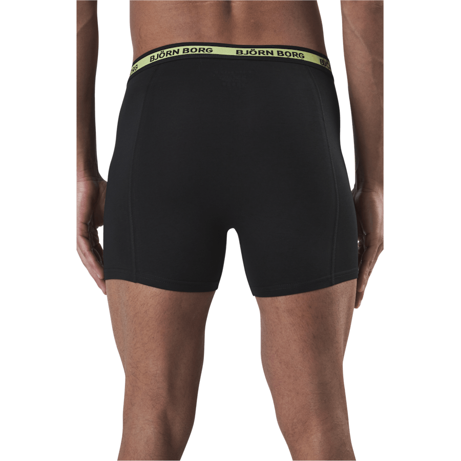 Sammy Solid Multi 7-Pack Black