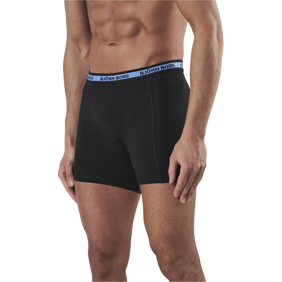 Sammy Solid Multi 7-Pack Black