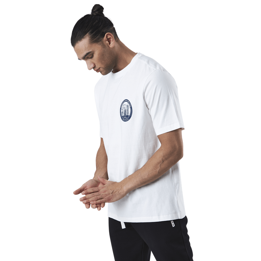 T-shirt Borg Sport blanc