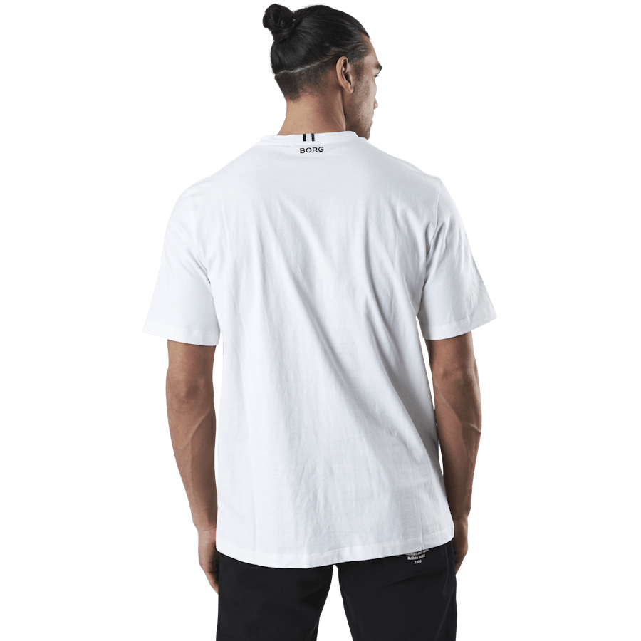 T-shirt Borg Sport blanc