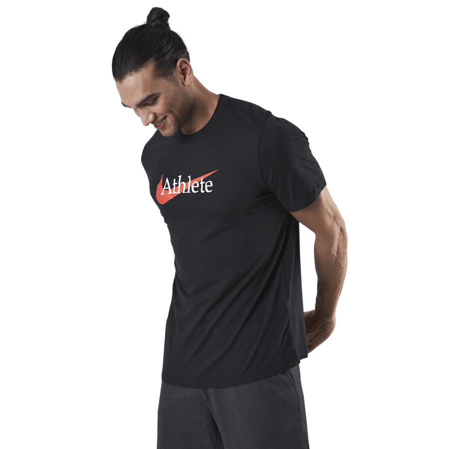 Db Tee Swoosh Sportler Orange/Schwarz
