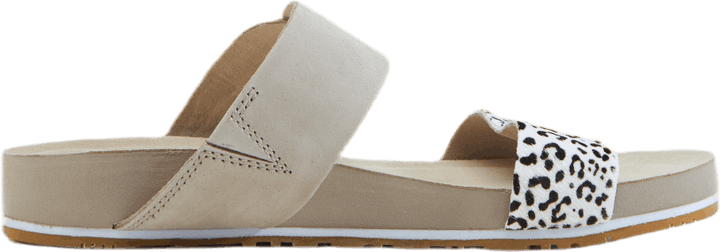 Malibu Waves 2 Band Slide White/Black