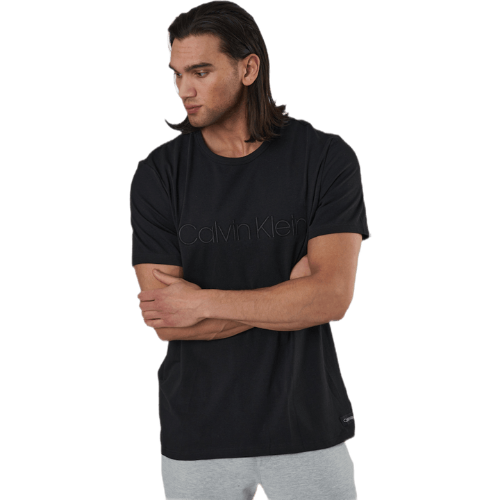 Eco Cotton S/S Crew Neck Black