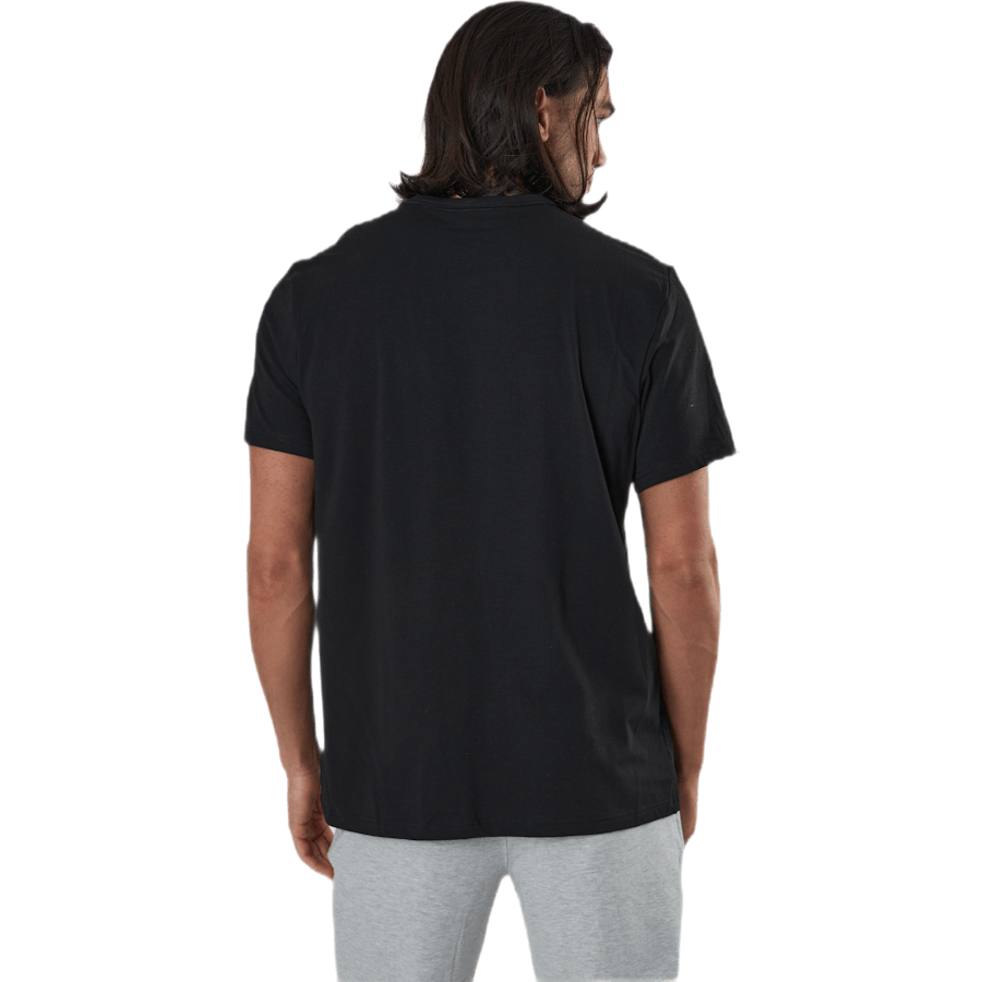 Eco Cotton S/S Crew Neck Black