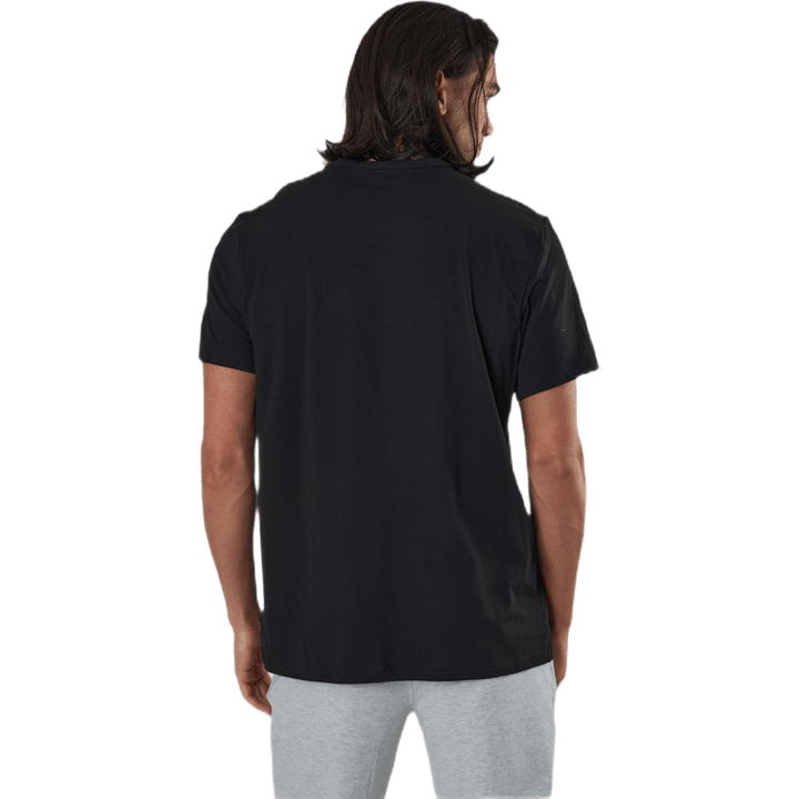 Eco Cotton S/S Crew Neck Black