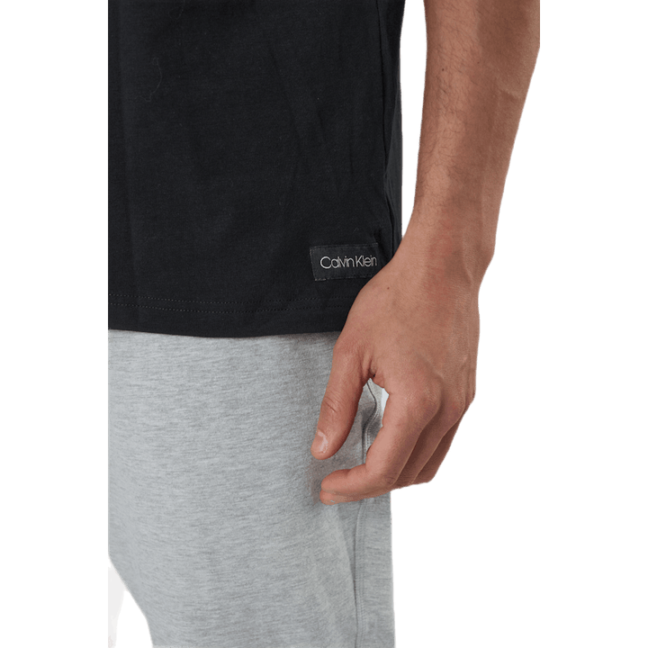 Eco Cotton S/S Crew Neck Black