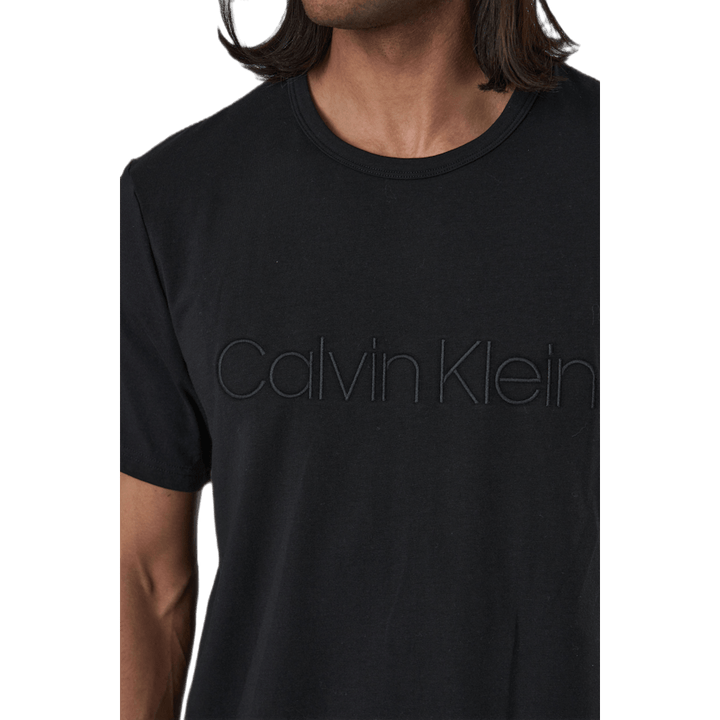 Eco Cotton S/S Crew Neck Black