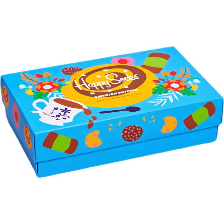 Swedish Edition 3-Pack Gift Box Blue/Yellow