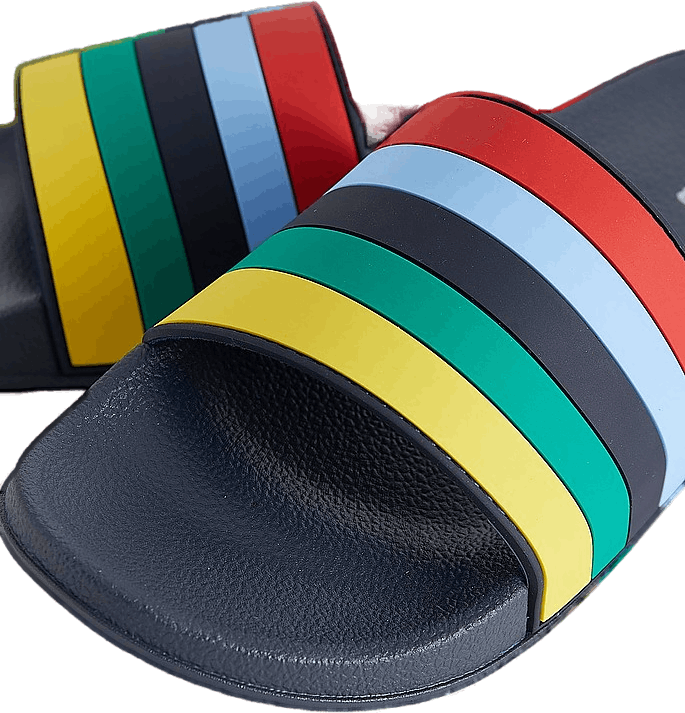 Pool Slider Stripe Patterned