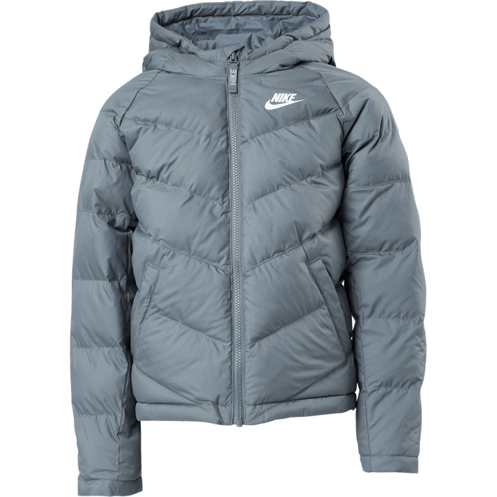Junior NSW Stadium Jacket White/Grey