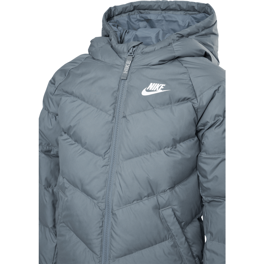 Junior NSW Stadium Jacket White/Grey