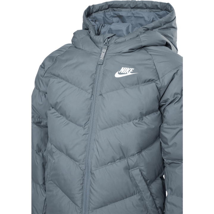 Junior NSW Stadium Jacket White/Grey