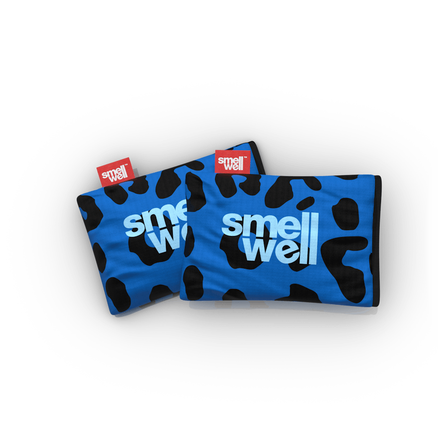 SmellWell Leopard Blue Blue