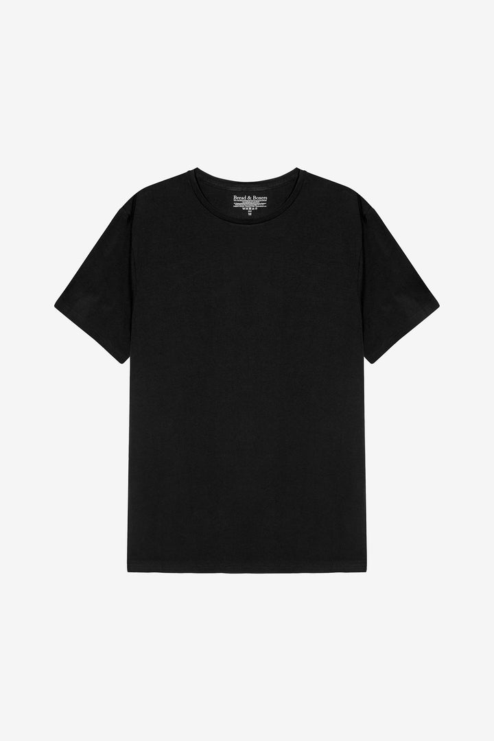 Crew-Neck Slim Black