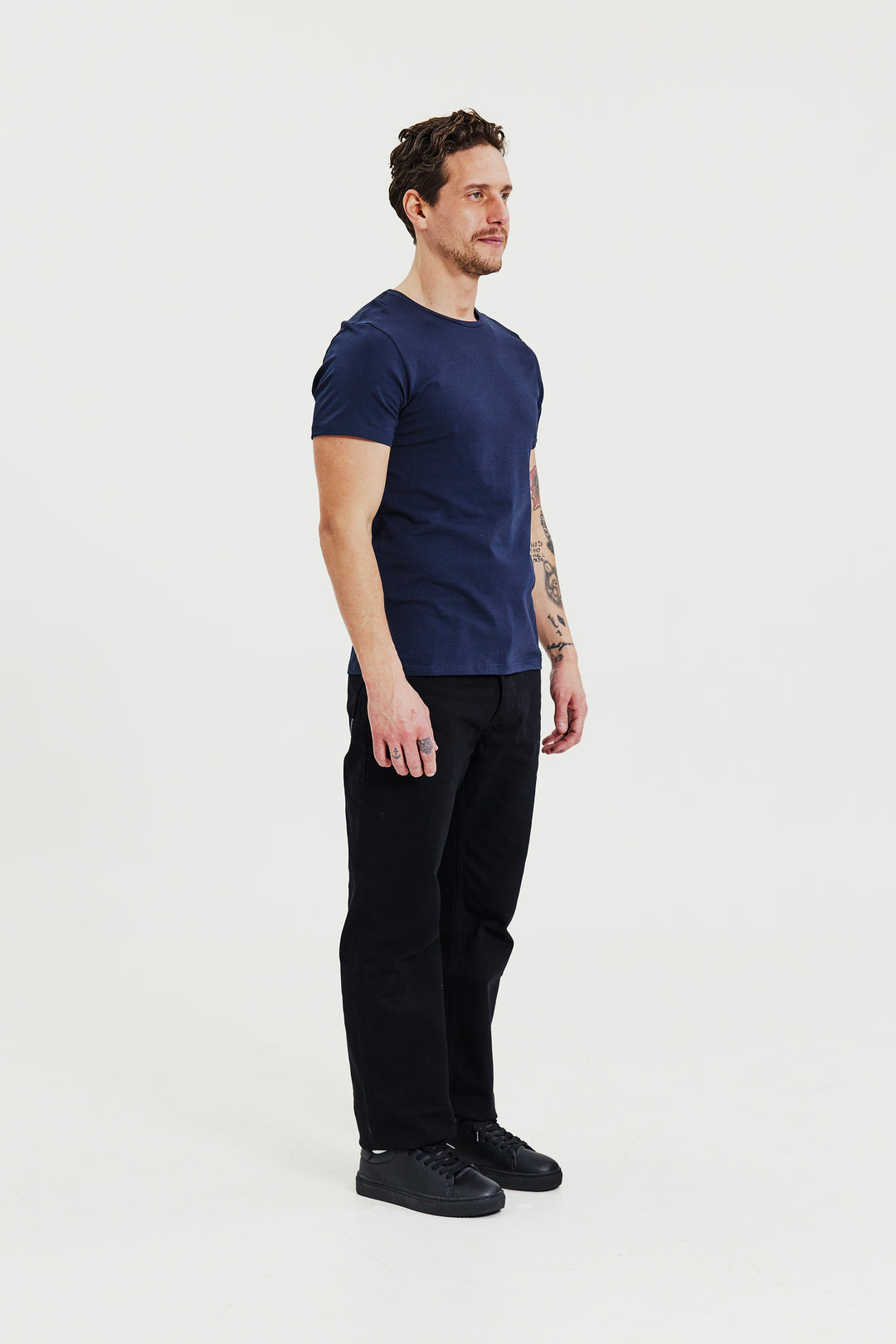 Crew-Neck 2-pack Dark Navy