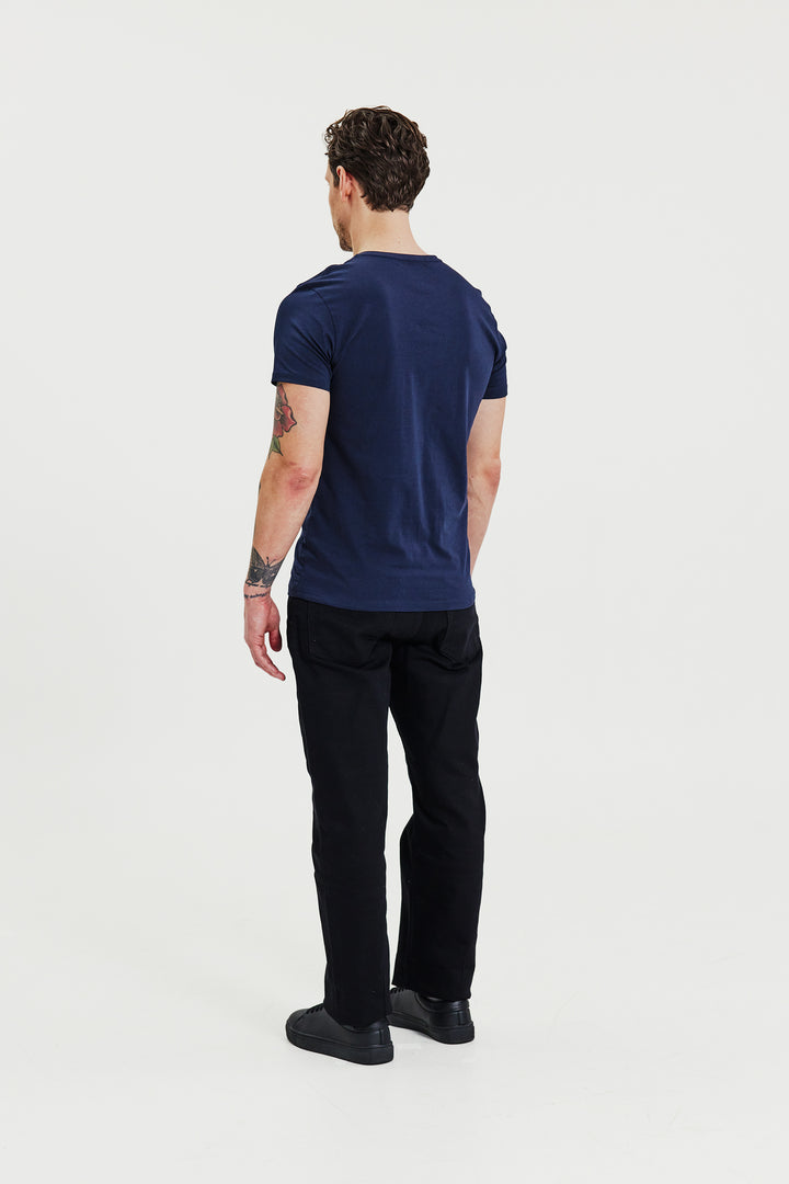 Crew-Neck 2-pack Dark Navy