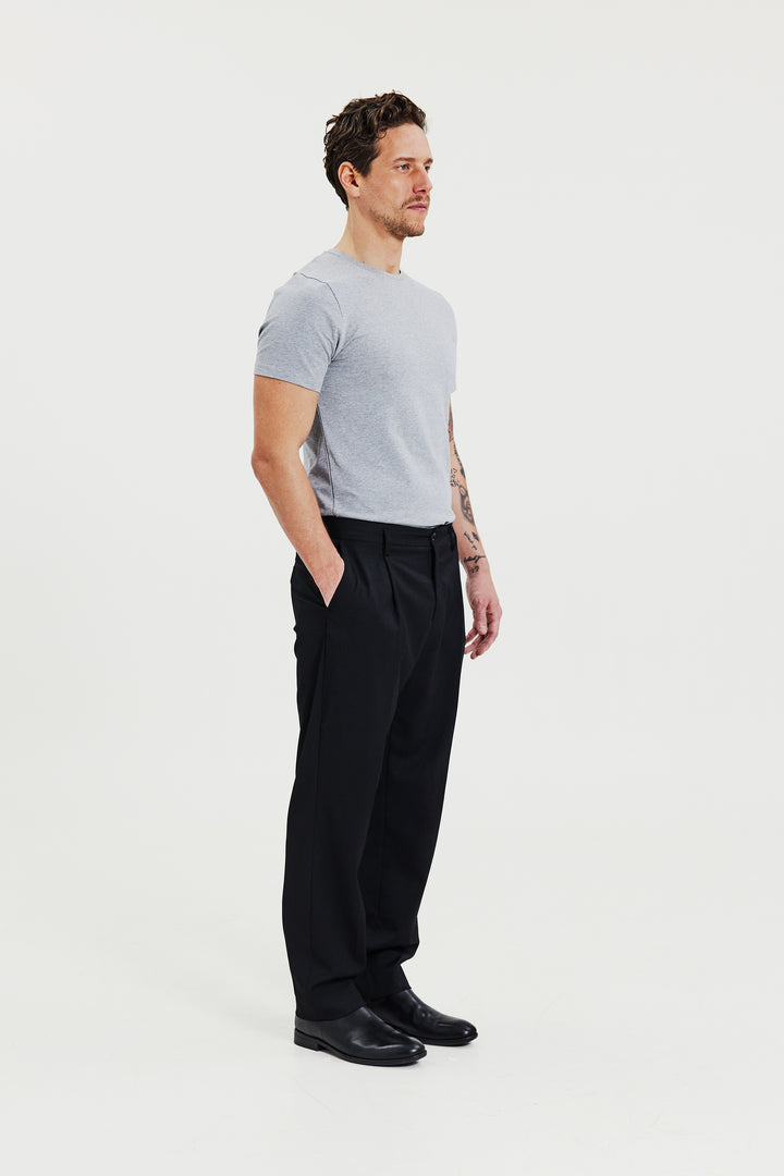 Crew-Neck 2-pack Grey Melange