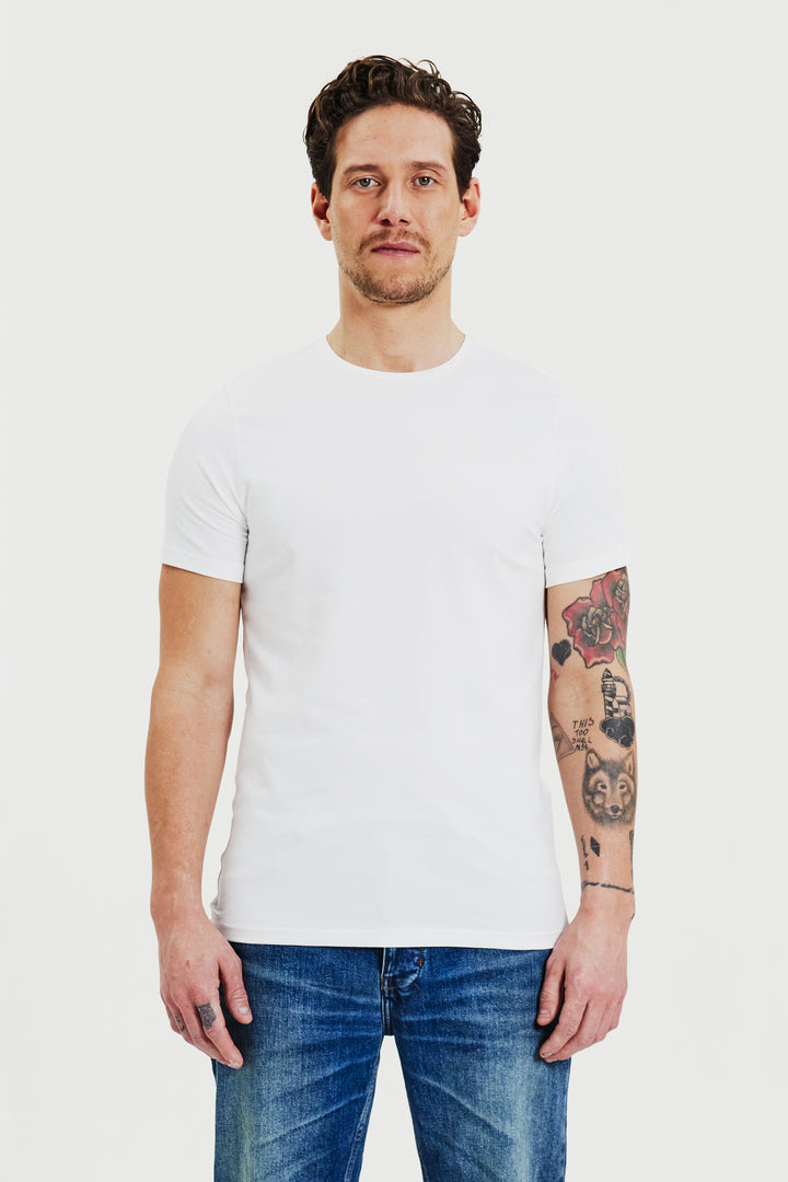 Crew-Neck 2-pack White
