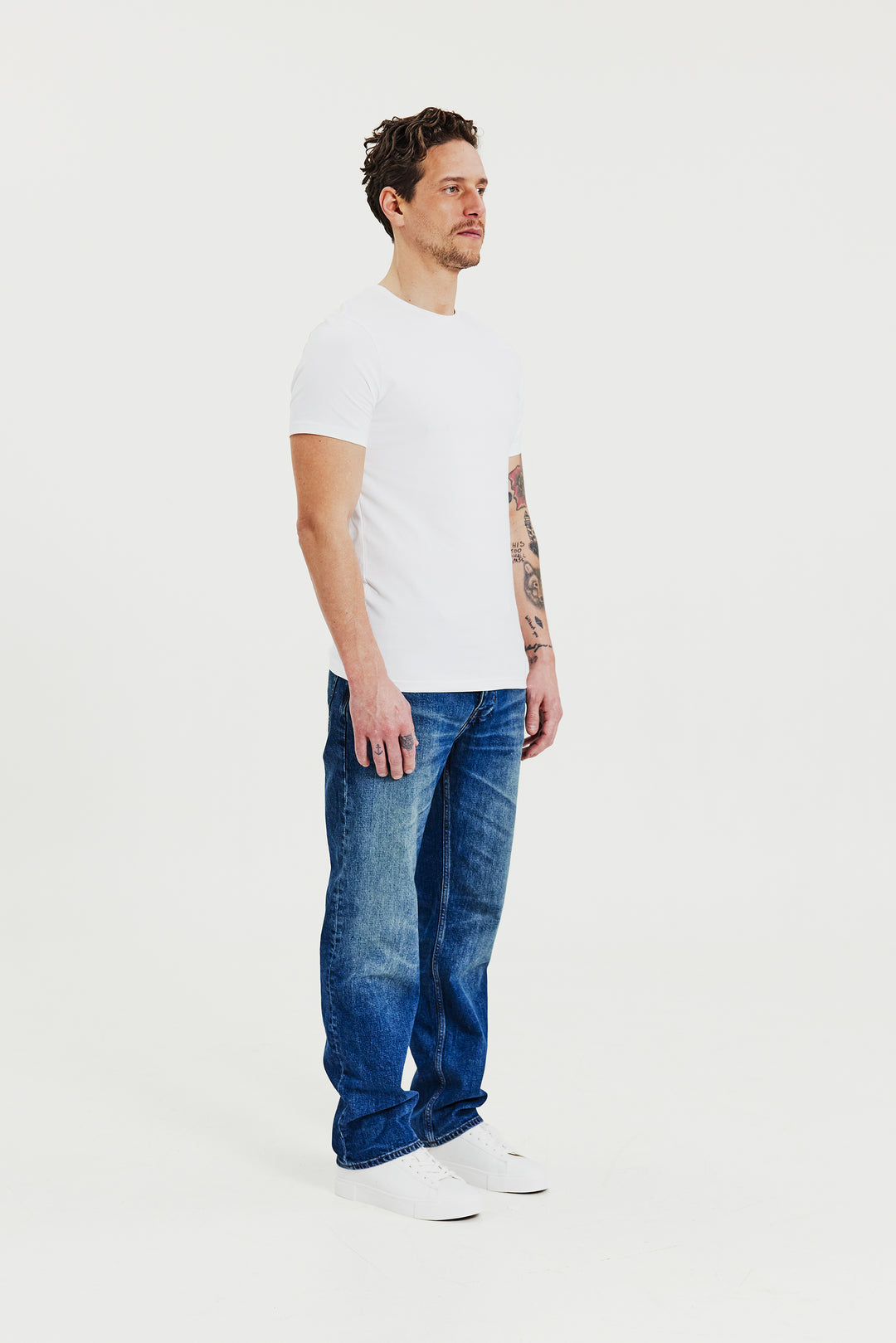 Crew-Neck 2-pack White