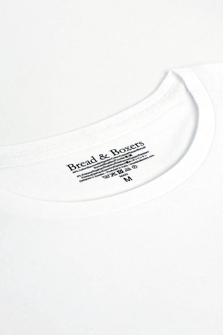 Crew-Neck Slim White