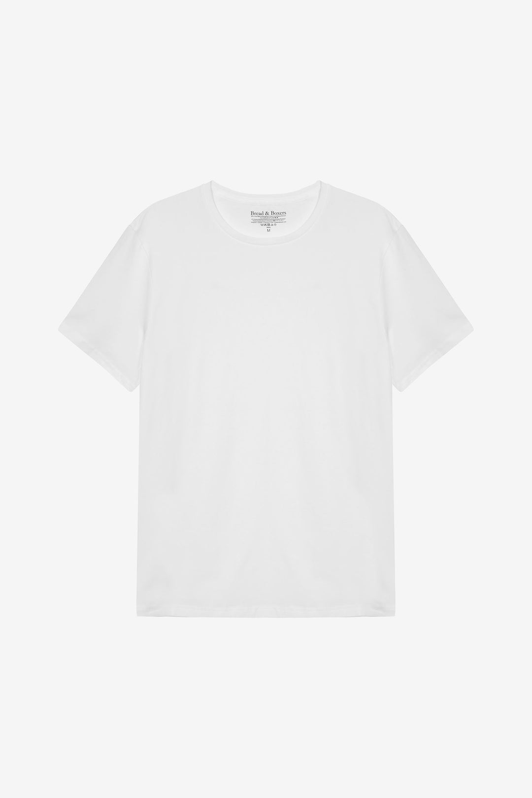 Crew-Neck Slim White