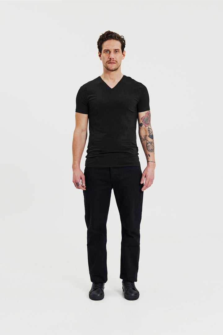 V-Neck Black