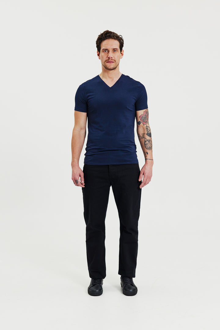 V-Neck Dark Navy