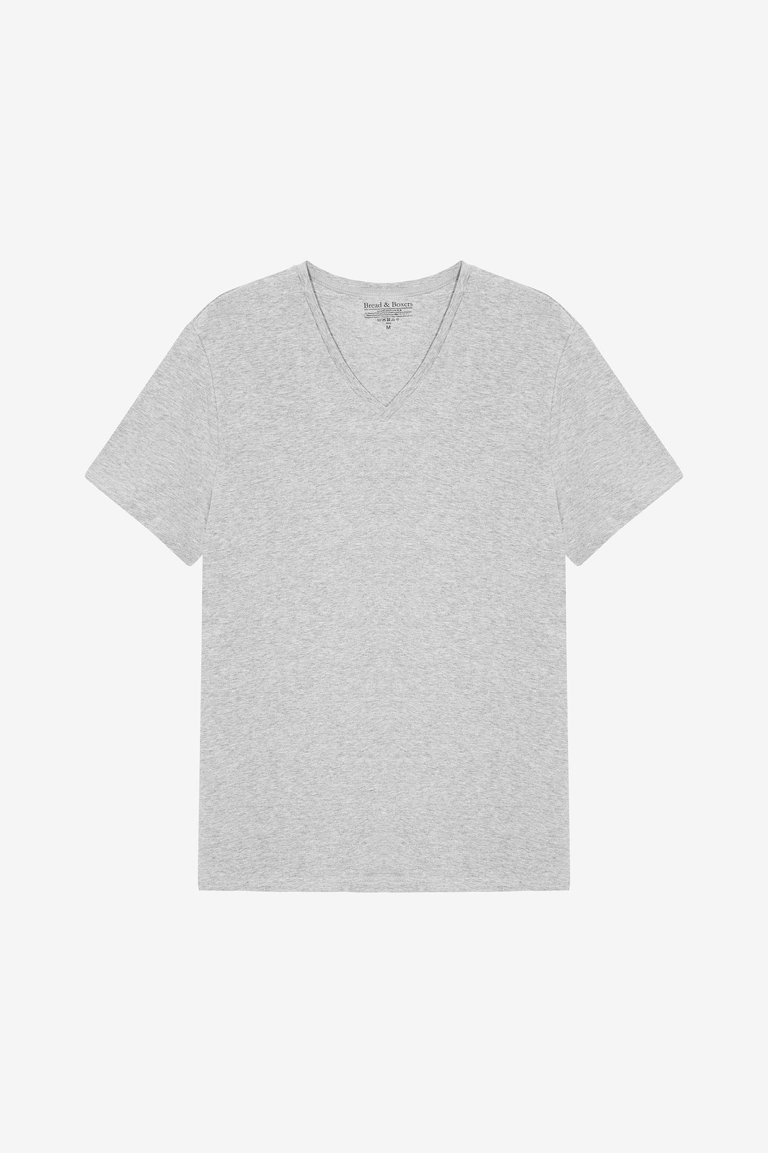 V-Neck Grey Melange
