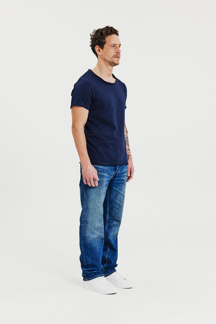 Crew-Neck relaxed Dark Navy