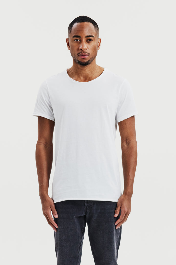 Crew-Neck regular White