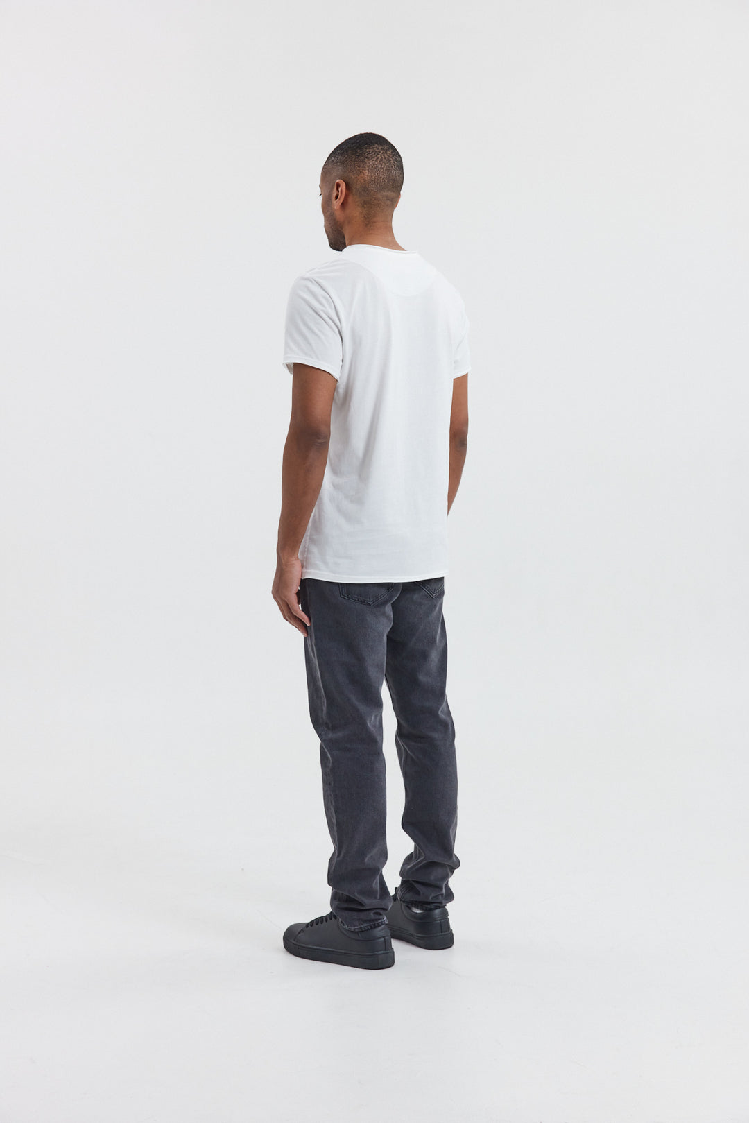 Crew-Neck regular White