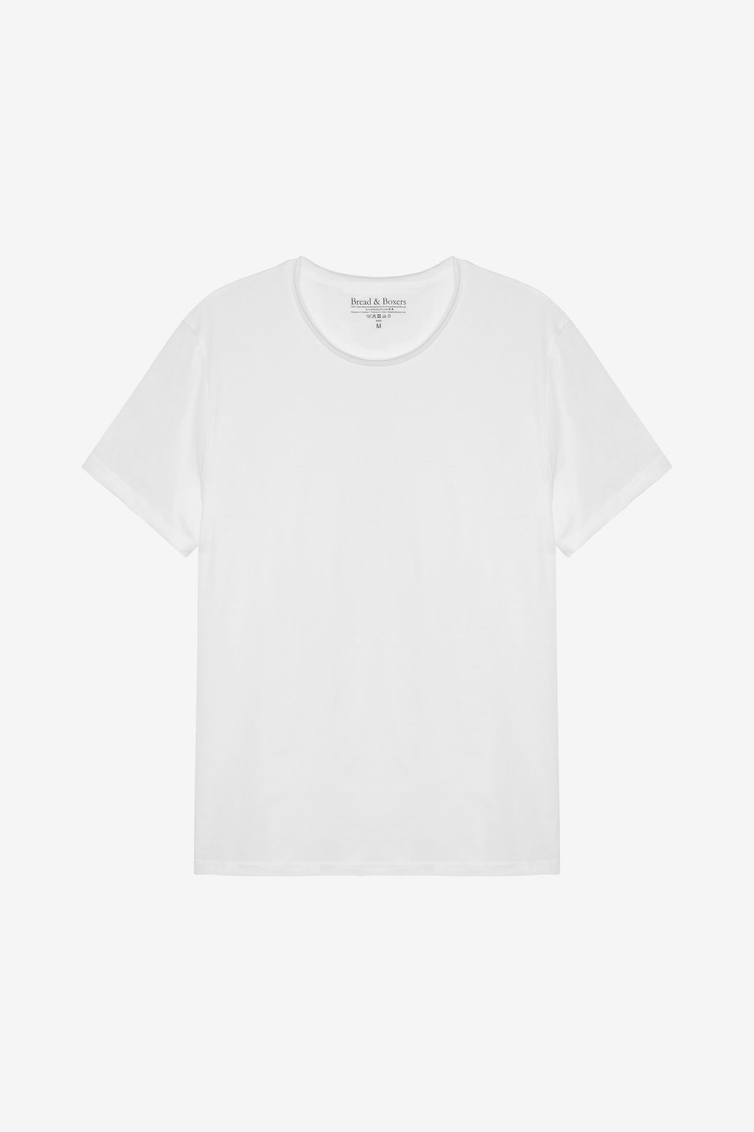 Crew-Neck relaxed White