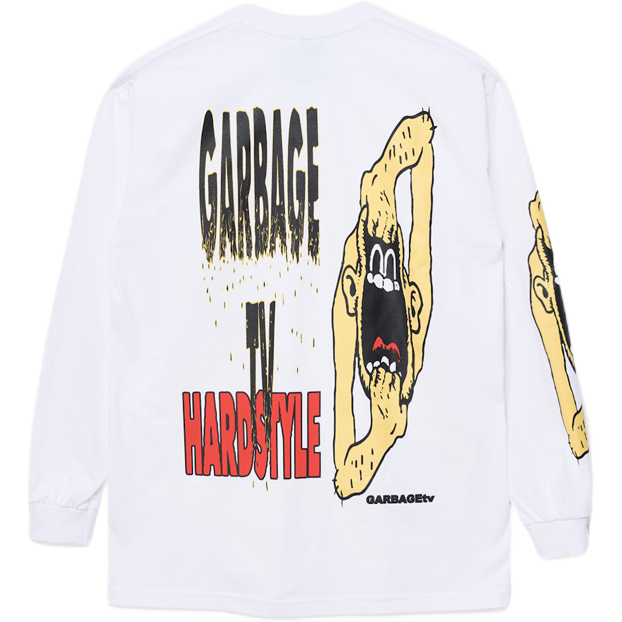 Mind Control L/s Tee White