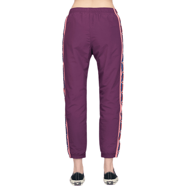 Pantalon à bords élastiques violet